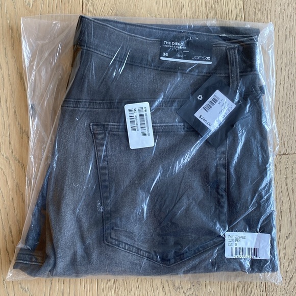 NWT JOE’S Jeans men's The Diego Tapered + Cropped Jeans - Sabin - Size 36 - Picture 8 of 12